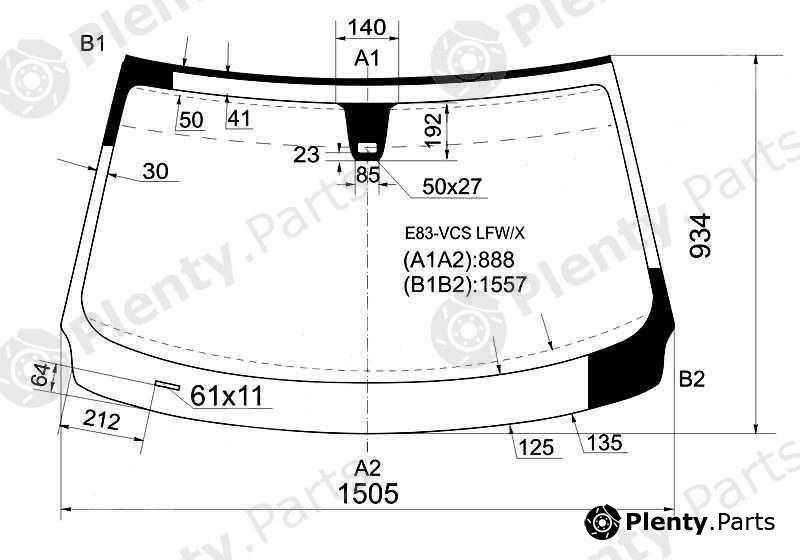  XYG part E83-VCSLFW/X (E83VCSLFWX) Replacement part