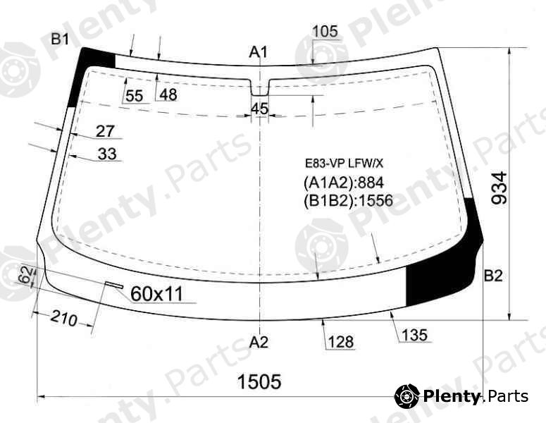  XYG part E83-VPLFW/X (E83VPLFWX) Replacement part