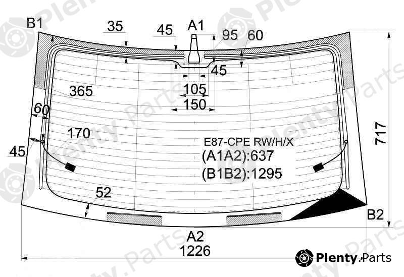  XYG part E87-CPERW/H/X (E87CPERWHX) Replacement part