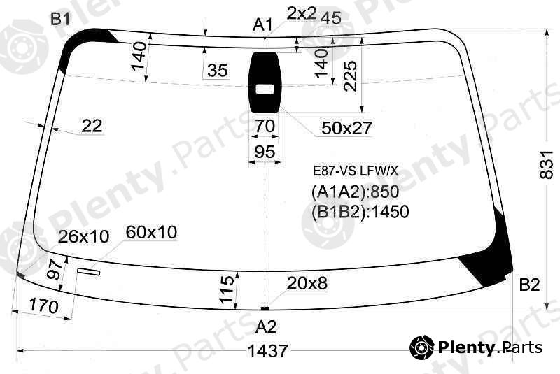  XYG part E87-VSLFW/X (E87VSLFWX) Replacement part