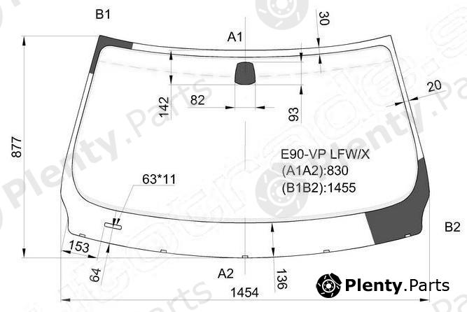  XYG part E90-VPLFW/X (E90VPLFWX) Replacement part
