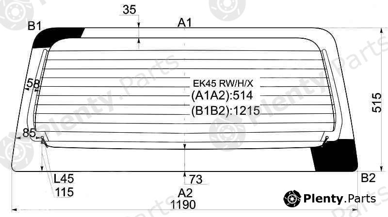  XYG part EK45RW/H/X (EK45RWHX) Replacement part