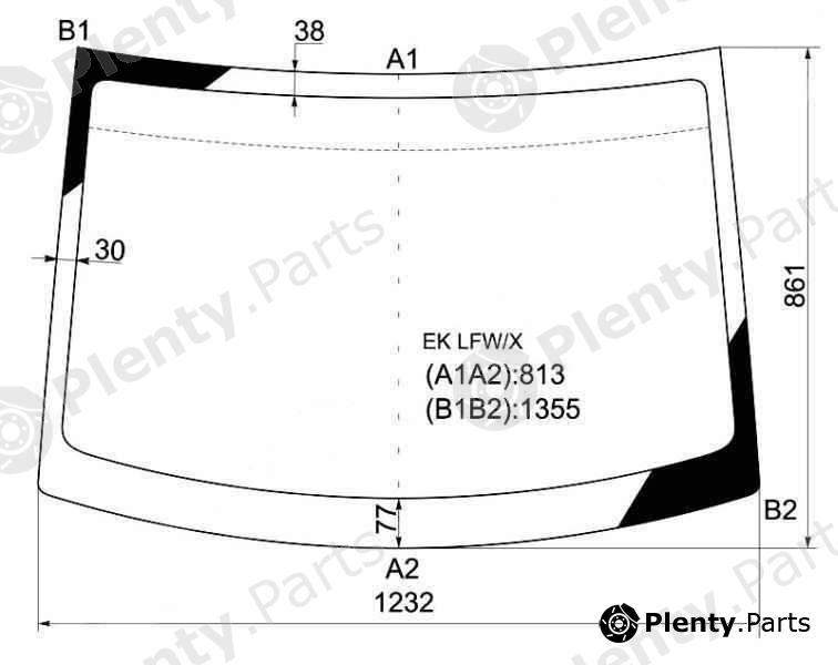  XYG part EKLFW/X (EKLFWX) Replacement part