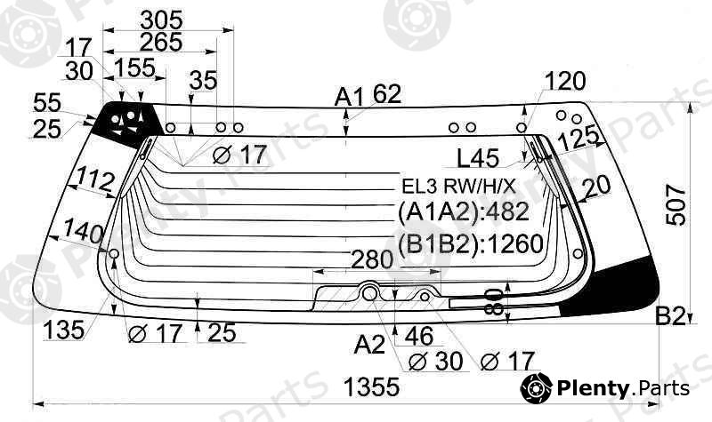 XYG part EL3RW/H/X (EL3RWHX) Replacement part