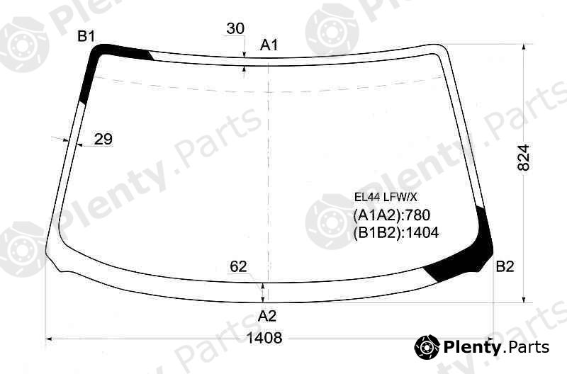  XYG part EL44LFW/X (EL44LFWX) Replacement part
