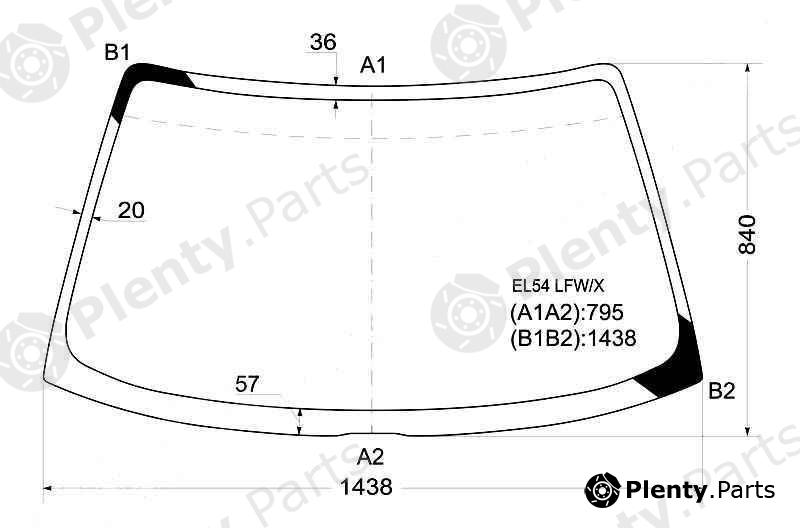  XYG part EL54LFW/X (EL54LFWX) Replacement part