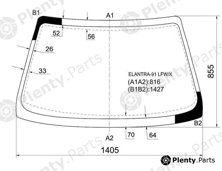  XYG part ELANTRA-91LFW/X (ELANTRA91LFWX) Replacement part