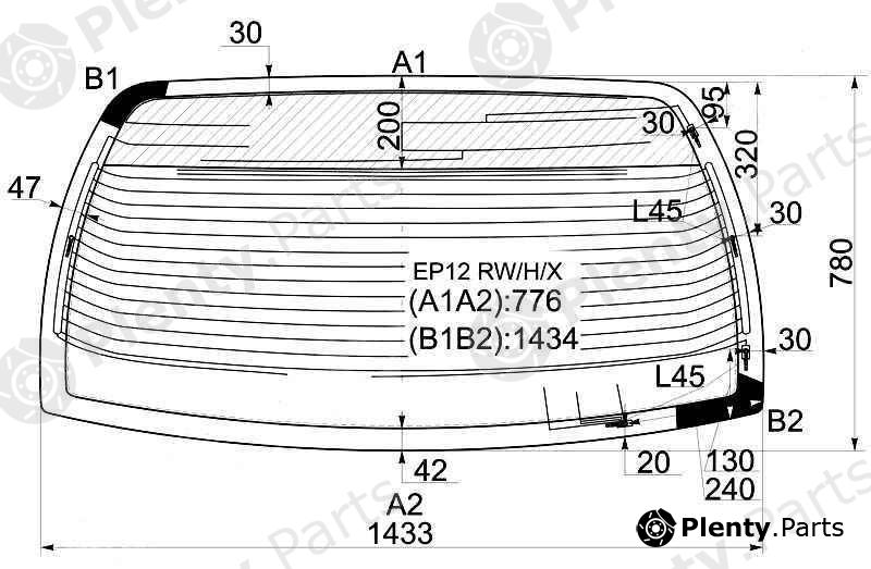  XYG part EP12RW/H/X (EP12RWHX) Replacement part