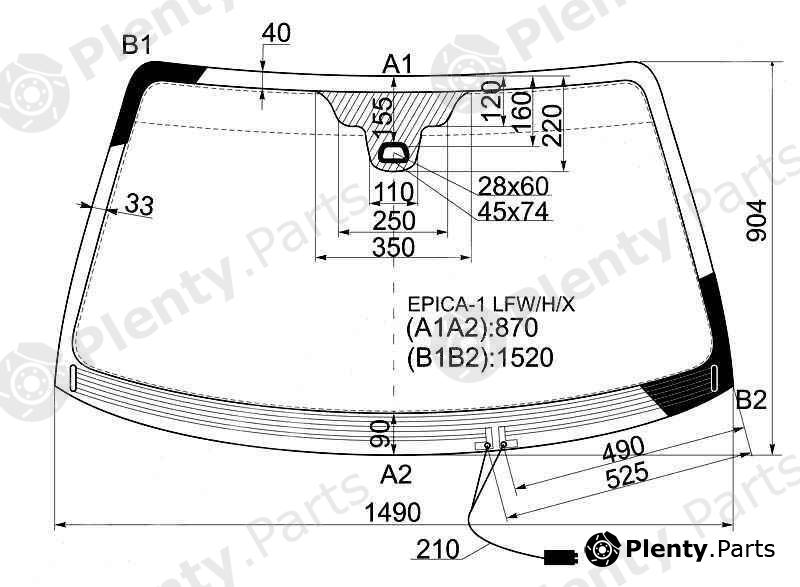  XYG part EPICA-1LFW/H/X (EPICA1LFWHX) Replacement part