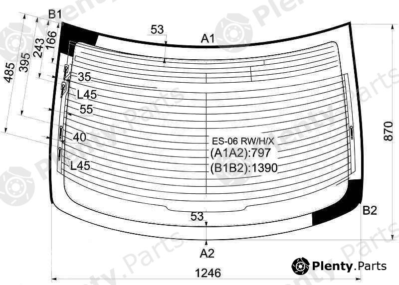  XYG part ES-06RW/H/X (ES06RWHX) Replacement part