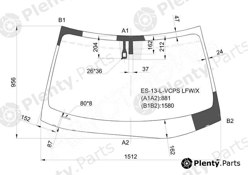  XYG part ES-13-L-VCPSLFW/X (ES13LVCPSLFWX) Replacement part