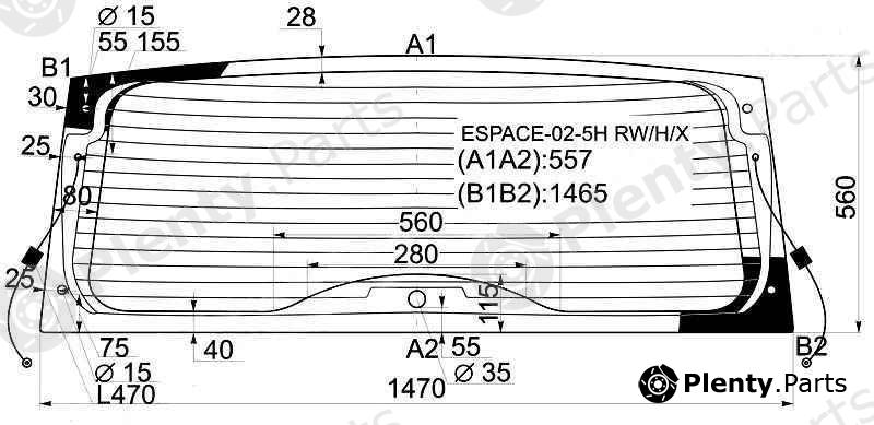 XYG part ESPACE-02-5HRW/H/X (ESPACE025HRWHX) Replacement part