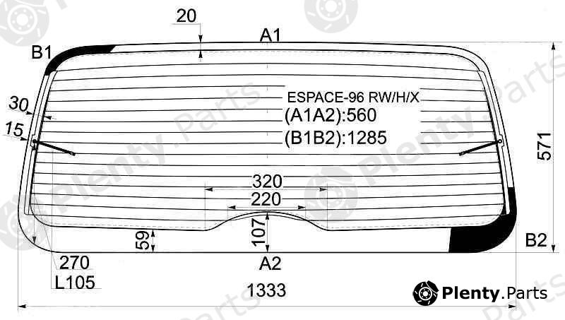  XYG part ESPACE-96RW/H/X (ESPACE96RWHX) Replacement part