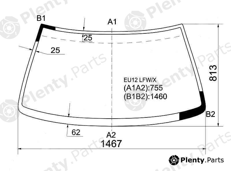  XYG part EU12LFW/X (EU12LFWX) Replacement part