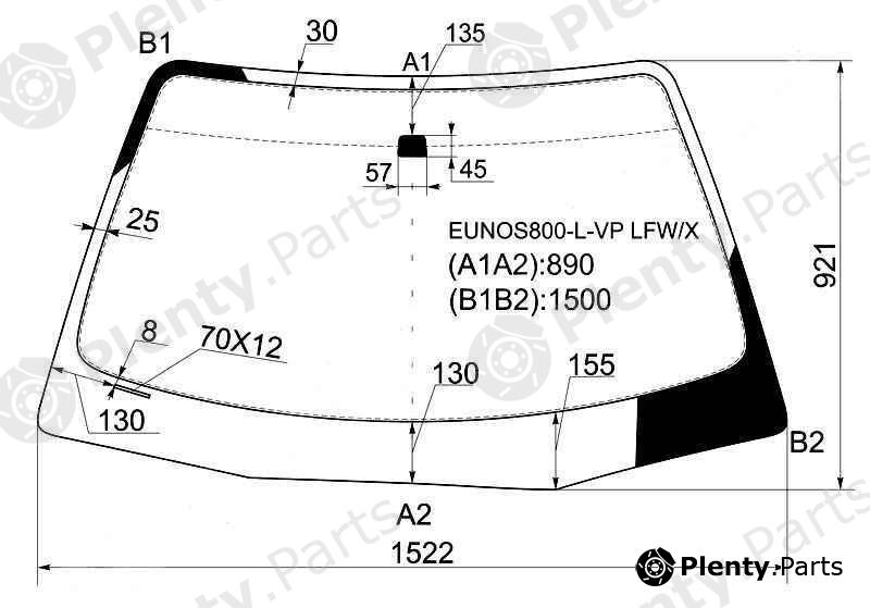  XYG part EUNOS800-L-VPLFW/X (EUNOS800LVPLFWX) Replacement part