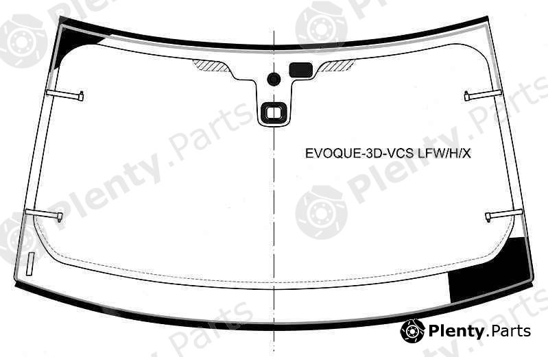  XYG part EVOQUE-3D-VCSLFW/H/X (EVOQUE3DVCSLFWHX) Replacement part