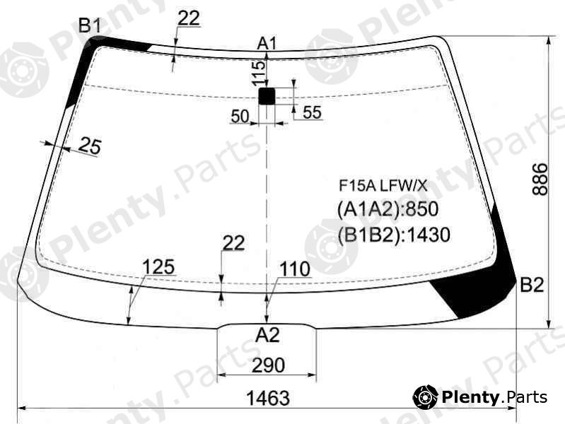  XYG part F15ALFW/X (F15ALFWX) Replacement part