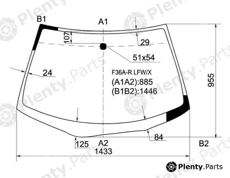  XYG part F36A-RLFW/X (F36ARLFWX) Replacement part