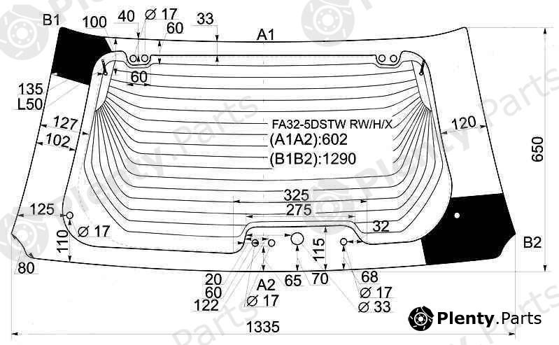  XYG part FA32-5DSTWRW/H/X (FA325DSTWRWHX) Replacement part