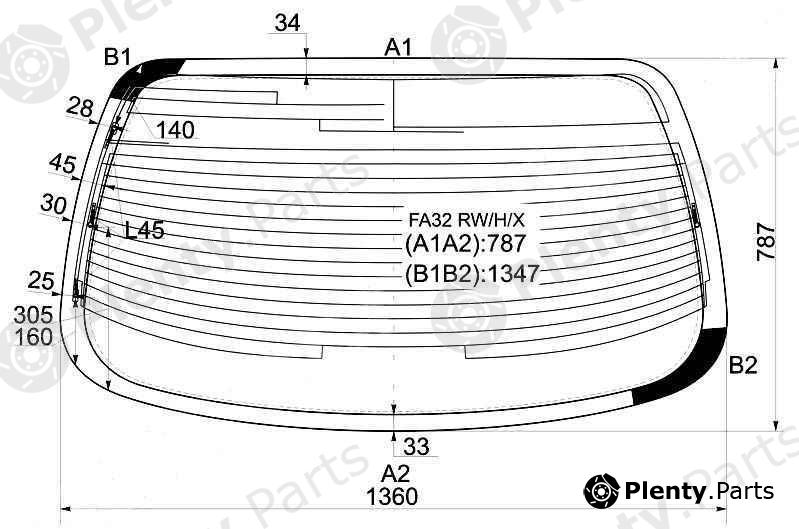  XYG part FA32RW/H/X (FA32RWHX) Replacement part
