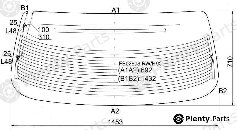  XYG part FB02808RW/H (FB02808RWH) Replacement part