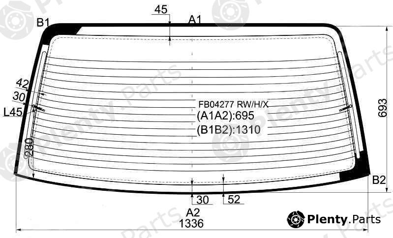  XYG part FB04277RW/H/X (FB04277RWHX) Replacement part