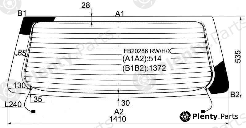  XYG part FB20286RW/H/X (FB20286RWHX) Replacement part