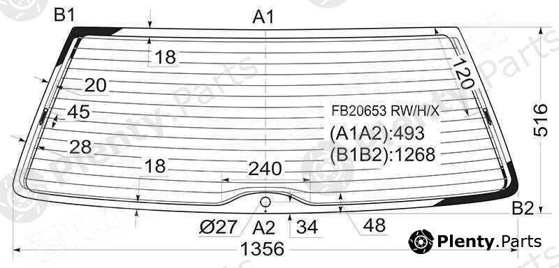  XYG part FB20653RW/H/X (FB20653RWHX) Replacement part