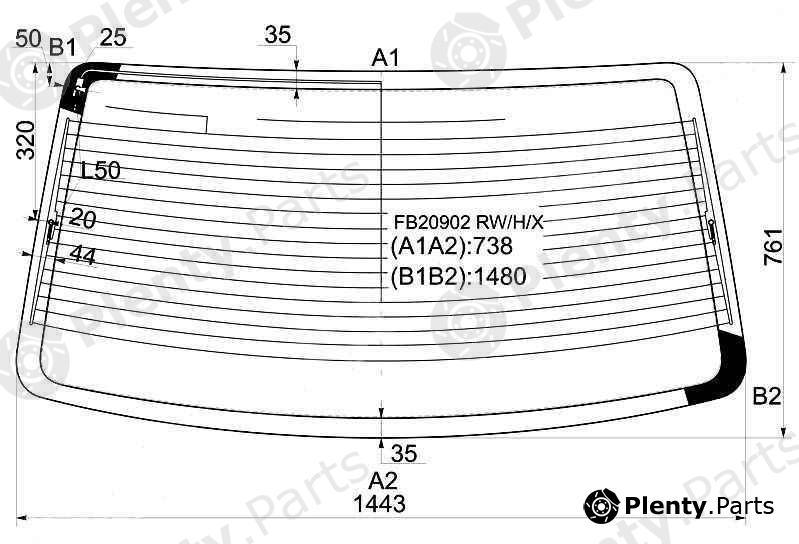  XYG part FB20902RW/H/X (FB20902RWHX) Replacement part