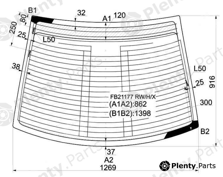  XYG part FB21177RW/H/X (FB21177RWHX) Replacement part