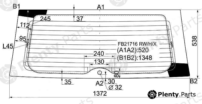  XYG part FB21716RW/H/X (FB21716RWHX) Replacement part