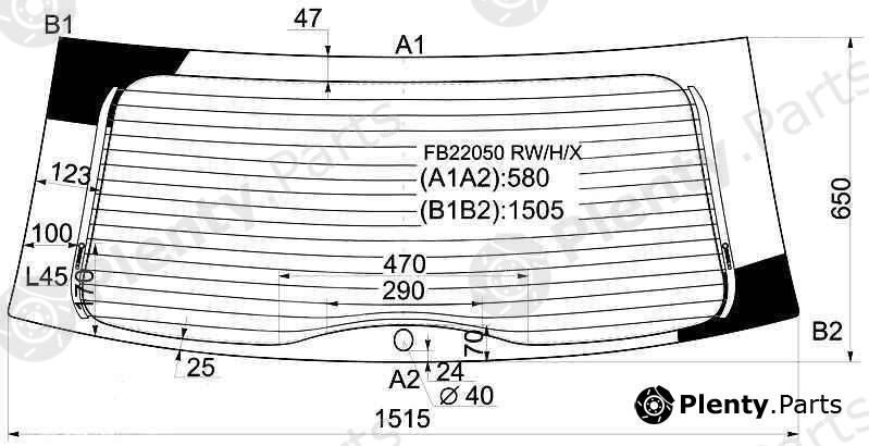  XYG part FB22050RW/H/X (FB22050RWHX) Replacement part