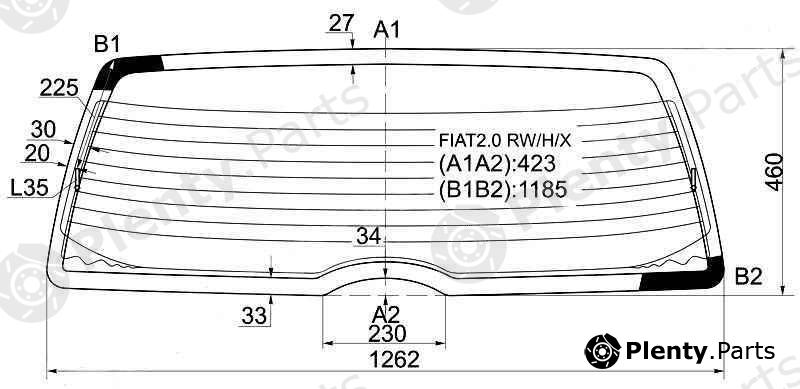  XYG part FIAT2.0RW/H/X (FIAT20RWHX) Replacement part