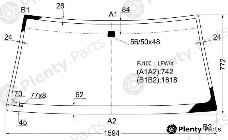  XYG part FJ100-1LFW/X (FJ1001LFWX) Replacement part