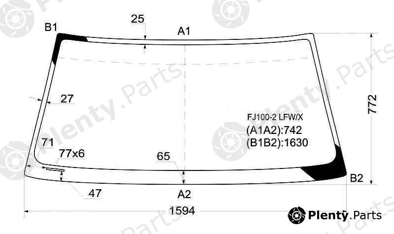  XYG part FJ100-2LFW/X (FJ1002LFWX) Replacement part