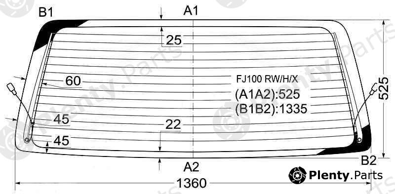  XYG part FJ100RW/H/X (FJ100RWHX) Replacement part