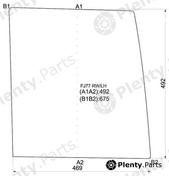  XYG part FJ77RW/LH (FJ77RWLH) Replacement part