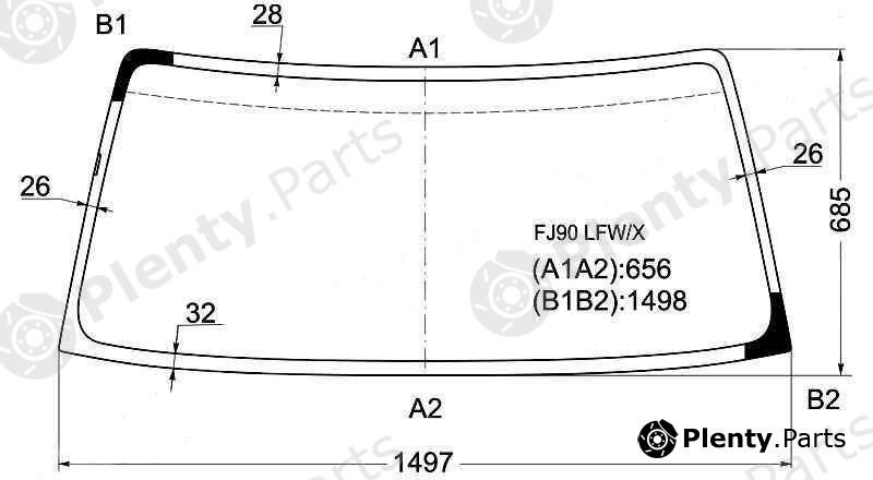 XYG part FJ90LFW/X (FJ90LFWX) Replacement part