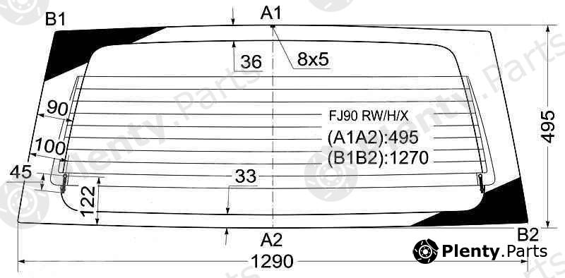  XYG part FJ90RW/H/X (FJ90RWHX) Replacement part
