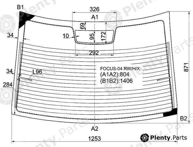  XYG part FOCUS-04RW/H/X (FOCUS04RWHX) Replacement part