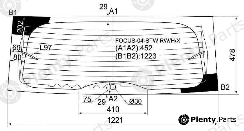  XYG part FOCUS-04-STWRW/H/X (FOCUS04STWRWHX) Replacement part