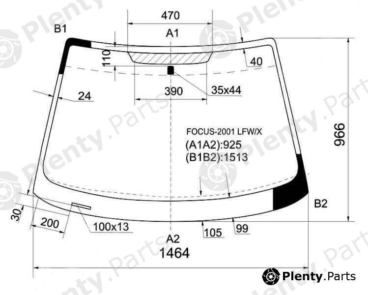 XYG part FOCUS-2001LFW/X (FOCUS2001LFWX) Replacement part