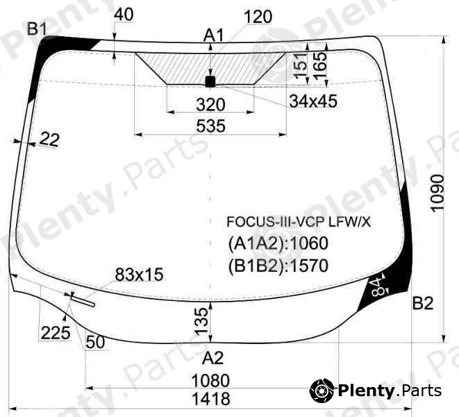  XYG part FOCUS-III-VCPLFW/X (FOCUSIIIVCPLFWX) Replacement part