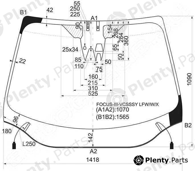  XYG part FOCUS-III-VCSSSYLFW/W/X (FOCUSIIIVCSSSYLFWWX) Replacement part