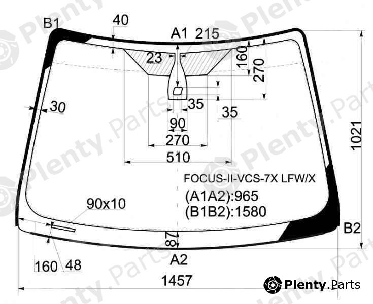 XYG part FOCUS-II-VCS-7XLFW/X (FOCUSIIVCS7XLFWX) Replacement part