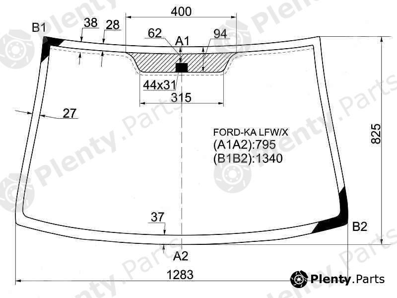  XYG part FORD-KALFW/X (FORDKALFWX) Replacement part
