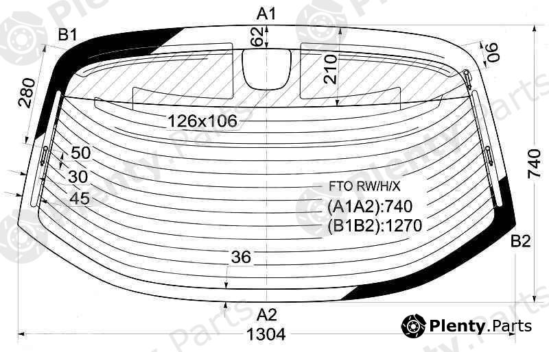  XYG part FTORW/H/X (FTORWHX) Replacement part