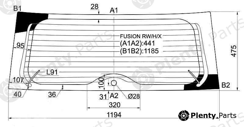  XYG part FUSIONRW/H/X (FUSIONRWHX) Replacement part