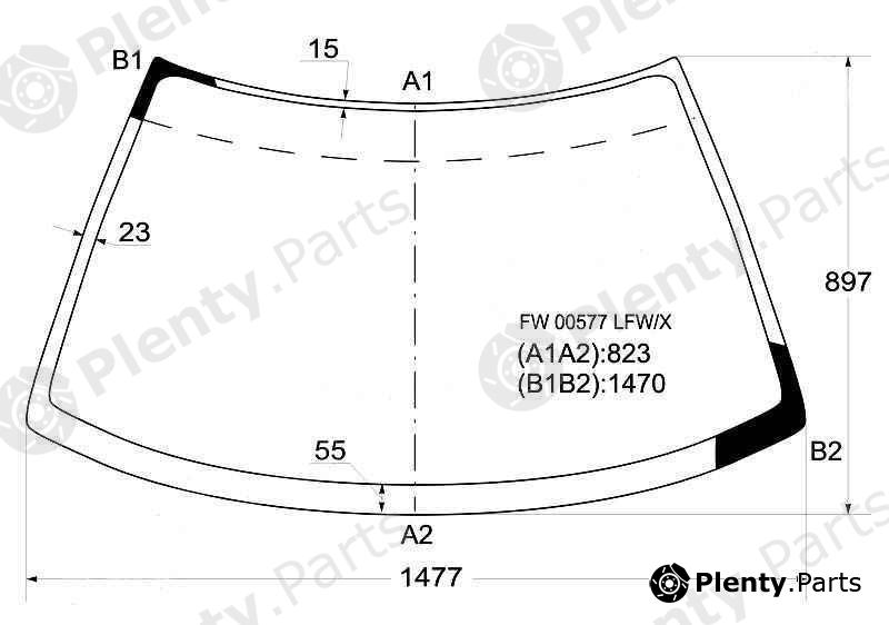  XYG part FW00577LFW/X (FW00577LFWX) Replacement part