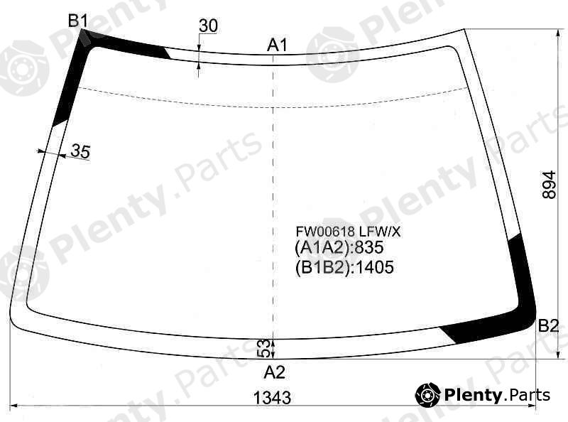  XYG part FW00618LFW/X (FW00618LFWX) Replacement part